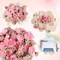 8 Packs Peonies Artificial Flowers Vintage Faux Peony Bouquet Fake Flower for Vase Silk Floral Arrangements for Table Centerpiece Wedding Decoration Indoor Home Decor